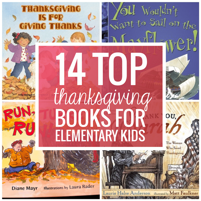 14 Top Thanksgiving Books for Elementary Kids