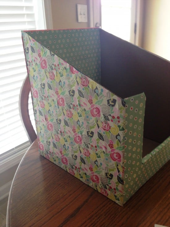 DIY File & Paper Organizer