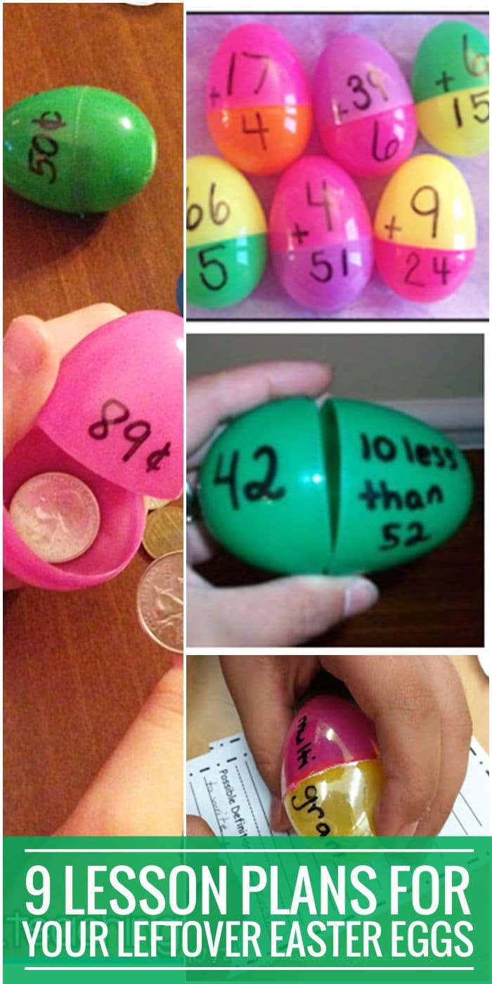 9 Lesson Plans for Your Leftover Easter Eggs - Teach Junkie
