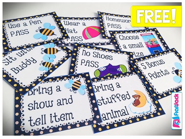 Behavior Reward Coupons - Teach Junkie