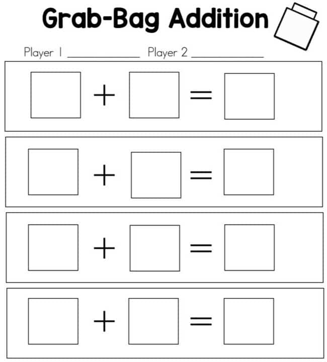 Grab Bag Math - Teach Junkie
