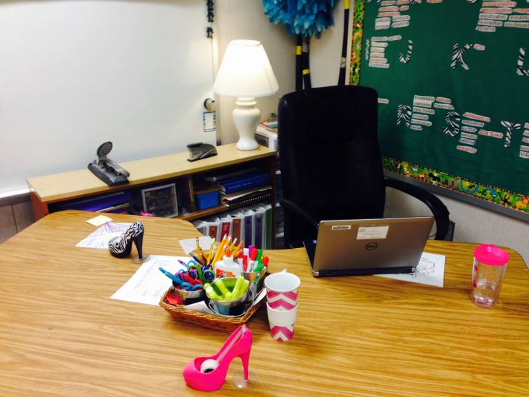 Teacher Space vs. Teacher Desk