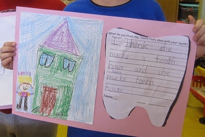 Tooth Fairy Writing Prompt {Dental Health Month}