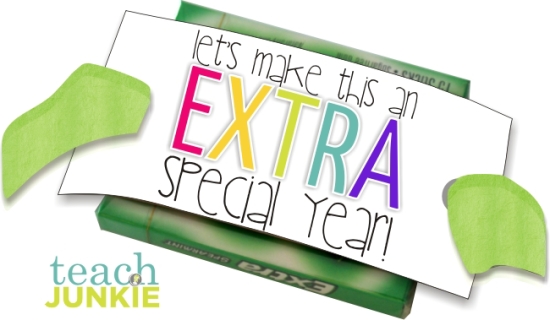 Teach Junkie: 31 creative back to school treats for students {printables}