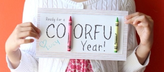 Teach Junkie: 31 creative back to school treats for students {printables} - Colorful year with crayons Teach Junkie: 31 creative back to school treats for students {printables}